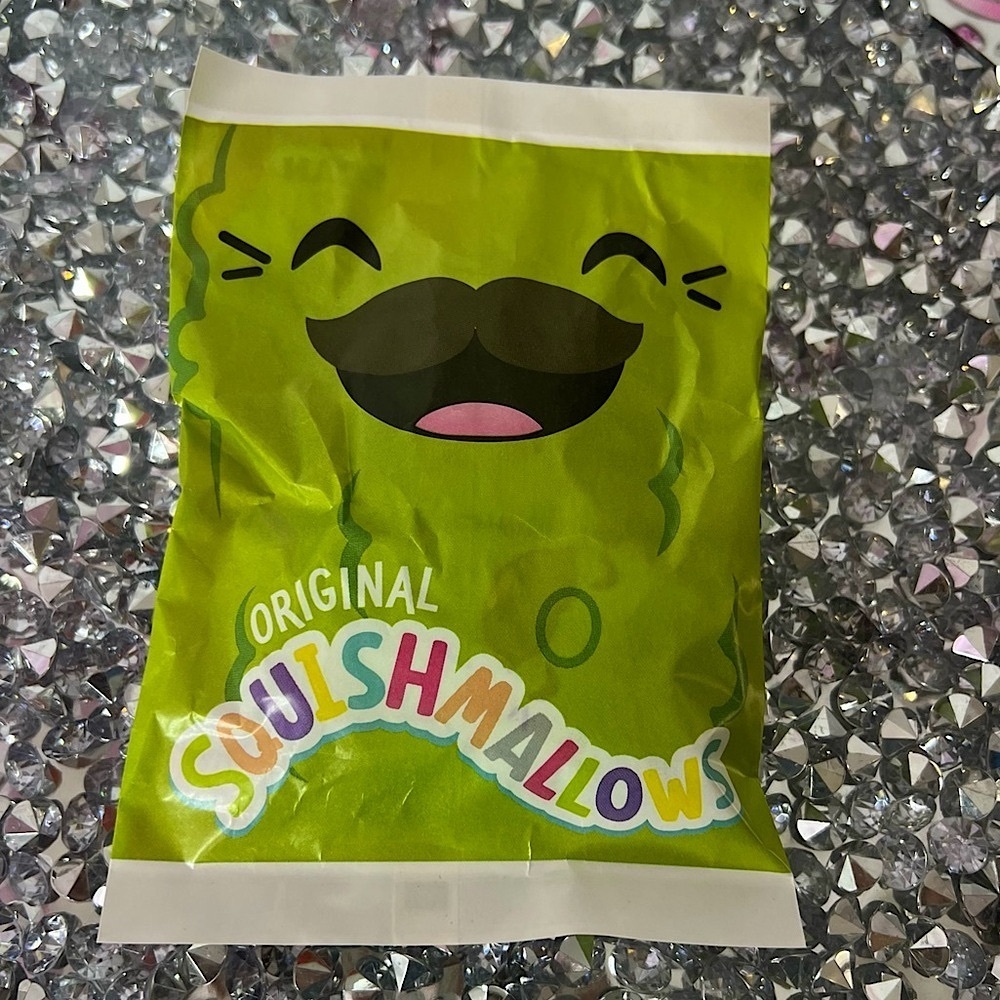 Squishmallows Charles Green and Red Packaging Charles McDonald’s